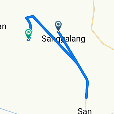 Zaragoza - San Antonio Road to Unnamed Road, San Antonio