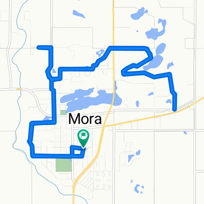 500 McLean St, Mora to 500 McLean St, Mora