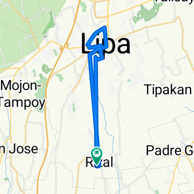 Unnamed Road, Lipa to Unnamed Road, Lipa