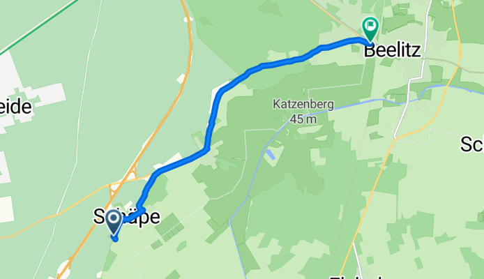 Recovered Route