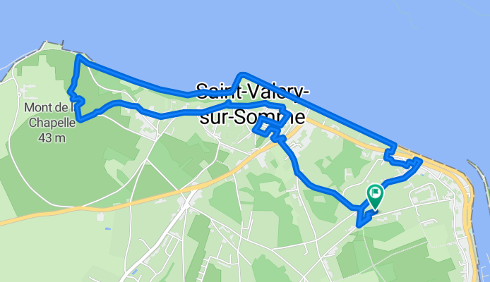 Une boucleà Saint-Valery-sur-Somme