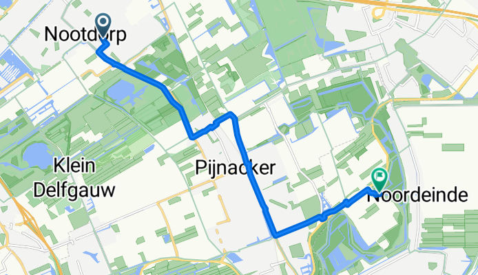 Dravik 2–22, Nootdorp naar Stropersweg, Berkel en Rodenrijs