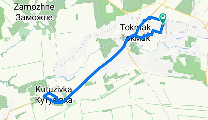 Токмак - Кутузовка