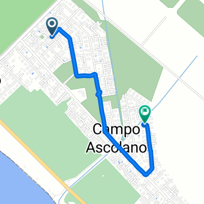 Via Agri 2, Torvaianica to Via Tirso 45, Torvaianica