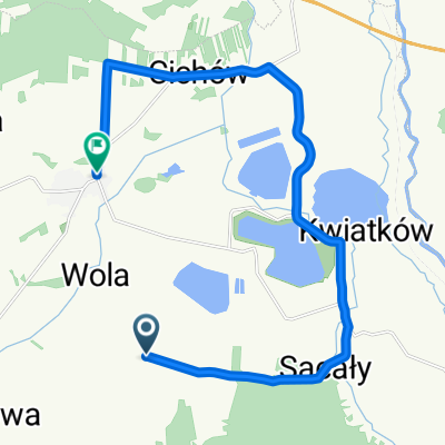 Krwony 58A, Brudzew do Plac Wolności 7–13, Brudzew