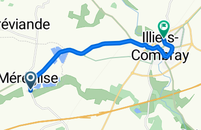 Route in der Bikemap App öffnen