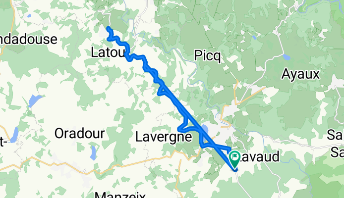 De Murat 4, Châteauneuf-la-Forêt à Murat 4, Châteauneuf-la-Forêt