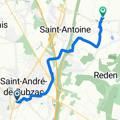 De 9 Rue Constantin, Saint-André-de-Cubzac à 14 Rue des Écoles, Aubie-et-Espessas