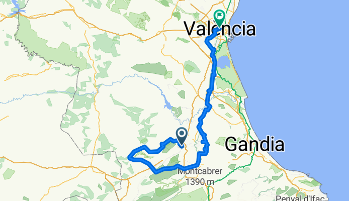 Alcudia-cumbres de Valencia-moixent-Ahielo...