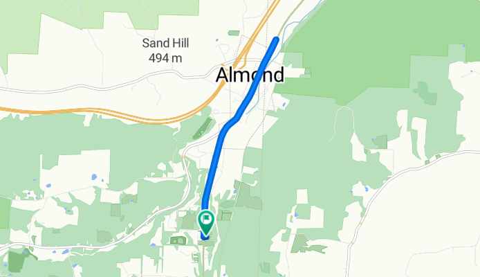 6818 NY-21, Almond to 6818 NY-21, Almond