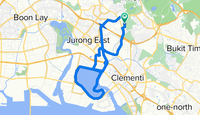 Bukit Batok St.25 to Pandan Reservoir &amp; back