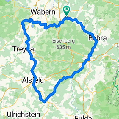 Fulda-Efze-Schwalm-Vogelsberg-Fulda