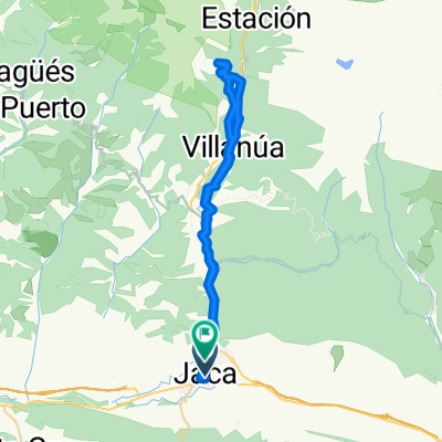 Trillo-Castiello-Villanua-Gabardito-Canfranc Pueblo-Villanua-Castiello-Jaca