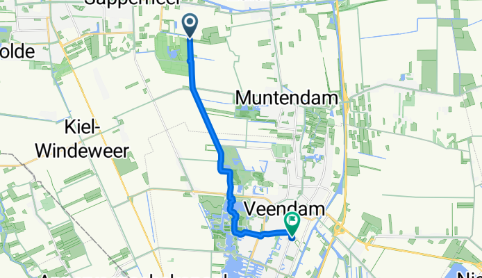 Tripscompagniesterweg 28, Tripscompagnie naar Boven Oosterdiep 2, Veendam