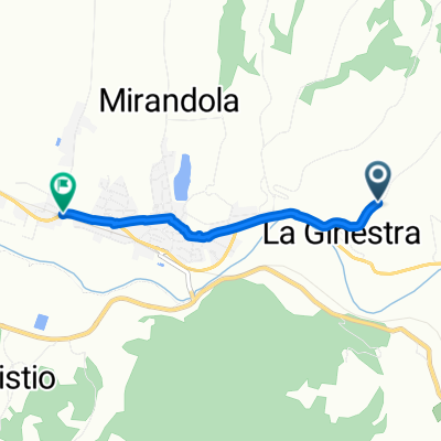 Località Arsella 26, Vicchio nach Via Aligi Barducci 1, Vicchio