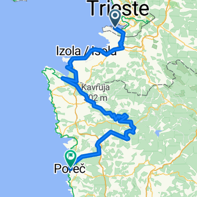 parenzana muggia Parenzo