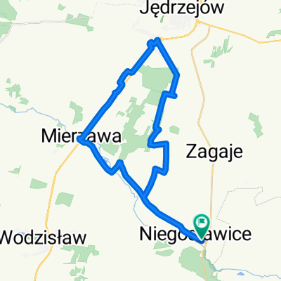 Niegosławice 21, Niegosławice do Niegosławice 20, Niegosławice