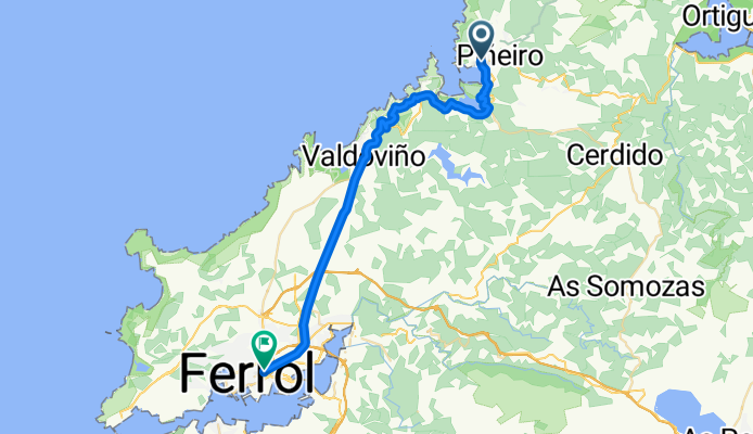 Etapa Cedeira-Ferrol