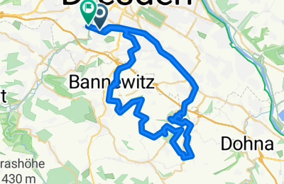 Route in der Bikemap App öffnen