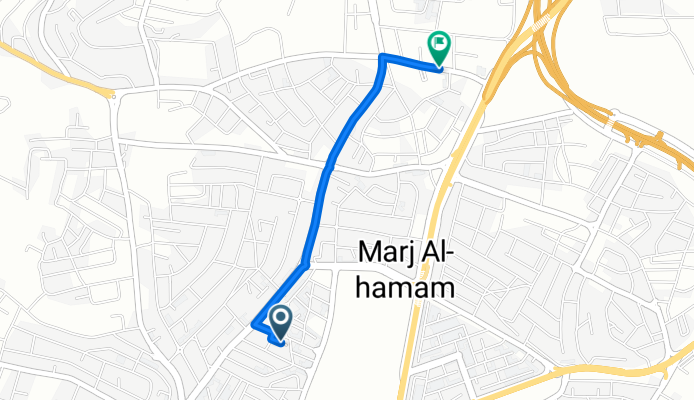 Basel Ya'qoub Haddadeen Street 18, Amman to Sami Shams Al-Din Street 20–22, Amman