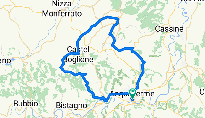Da Via Goito 53–55/A, Acqui Terme a Corso Bagni 146, Acqui Terme