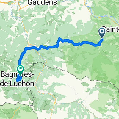 MTB Pyrenäenrundfahrt 2 Moulis-Bagneres de Luchons