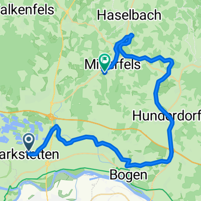 Gotenweg 2, Parkstetten nach Blumental 7, Mitterfels