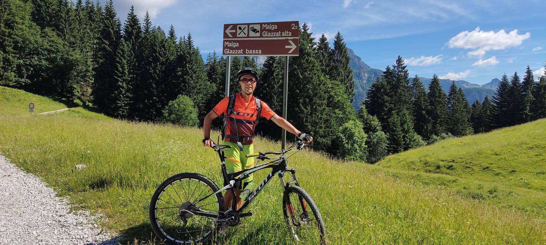 Val d'Aupa, malga Glazzat e giù