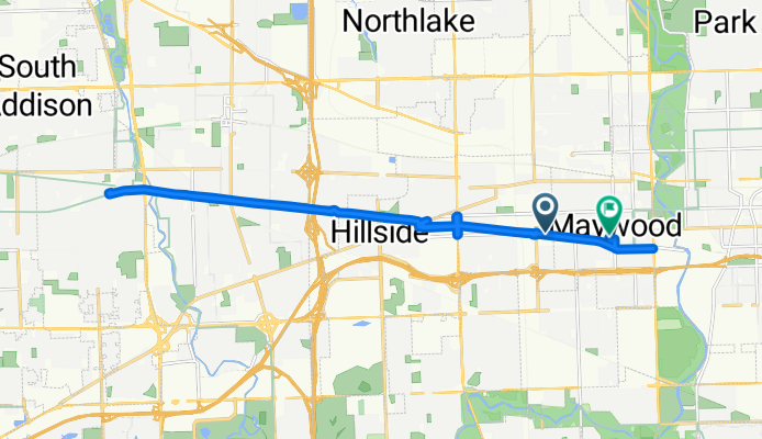 2154 Madison St, Bellwood to 1028 S Tenth Ave, Maywood