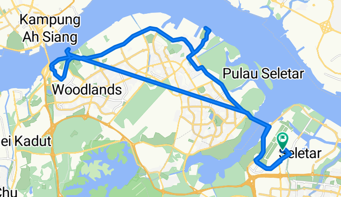 Seletar Aerospace View 70, Singapore to Seletar Aerospace View 2-1, Singapore