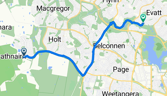 Strathnairn to  Evatt