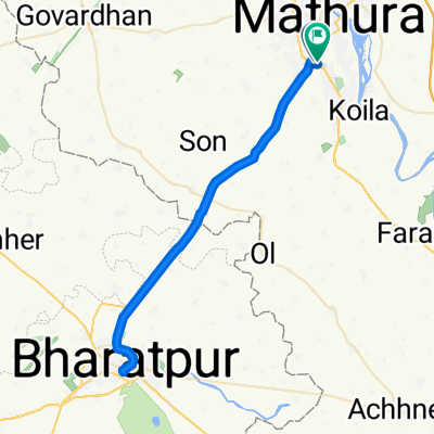 Mathura to Mathura Bypass Road 27