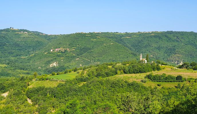 Photo 1 of the Bikemap route "ISTRA MTB Pazin Draguc"