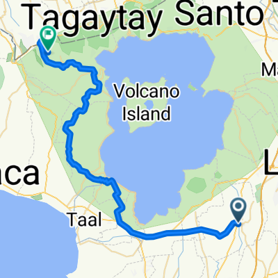 Route from Makalintal Avenue, San Jose