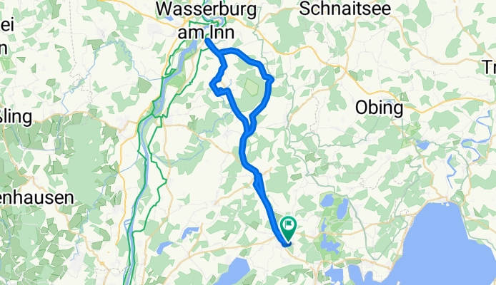 Hofhamer Straße 14, Bad Endorf nach Hofhamer Straße 20, Bad Endorf