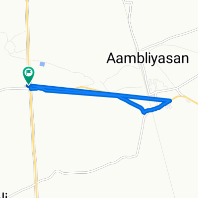 Ahmedabad - Patan Highway Road, Baliyasan to Ahmedabad - Patan Highway Road, Baliyasan