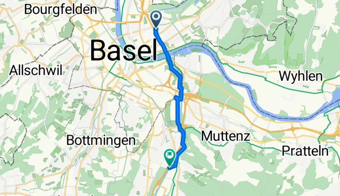 Schwarzwaldallee 200, Basel nach Heiligholzstrasse, Münchenstein