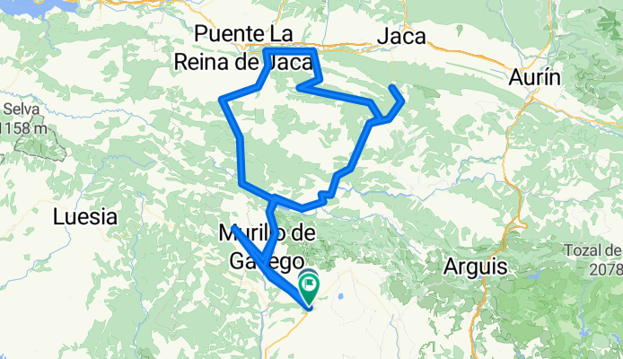 Ruta Ayerbe, Monasterio, Ayerbe.