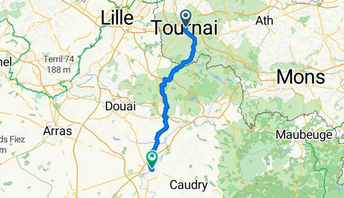 Open this route in Bikemap Web