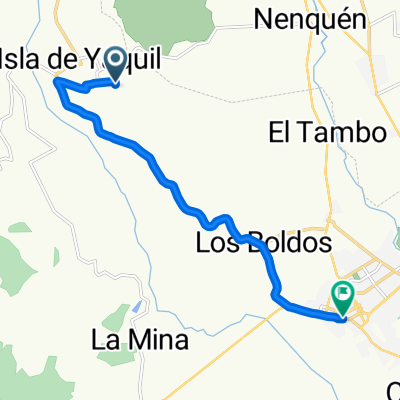 De Santa Cruz a Avenida Rafael Casanova 417, Santa Cruz