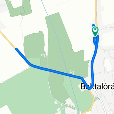 Arany János utca 4., Baktalórántháza to Arany János utca 4., Baktalórántháza