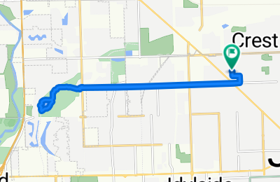 Route in der Bikemap App öffnen