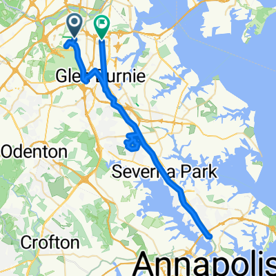 South Hammonds Ferry Road 509, Linthicum Heights to Polk Circle 6436, Glen Burnie