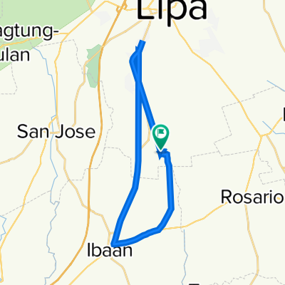 Unnamed Road, Lipa to Unnamed Road, Lipa