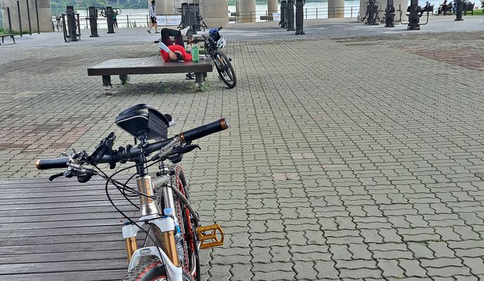 Photo 1 of the Bikemap route "계수동 산75-5, 시흥시 to 풍산동 ５５４−４, 고양시"