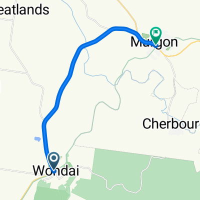 Haly Street 61, Wondai to Lamb Street 65, Murgon