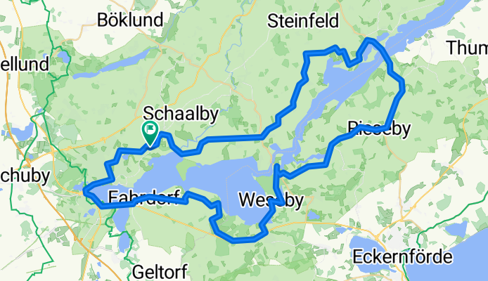 Klensbyer Weg 10, Schaalby nach Klensbyer Weg 10, Schaalby