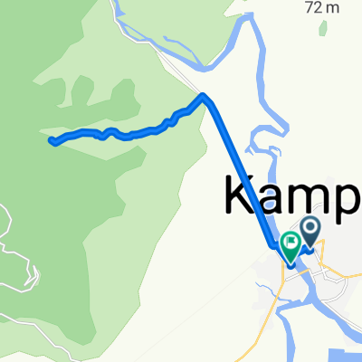 Route from ផ្លូវលេខ ៧១៤ 36, Krong Kampot