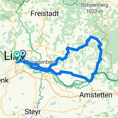 Linz-Königswiesen-Grein-Linz