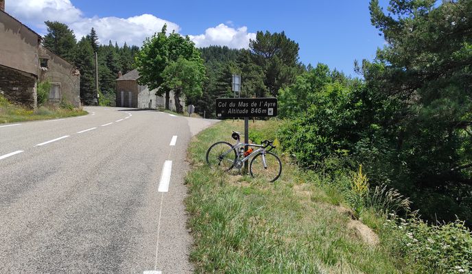 Foto 1 der Bikemap-Route "De Camping 3 étoiles Ardèche - Le Moulin de Gournier à Malbosc à Les Adrets, Les Vans"